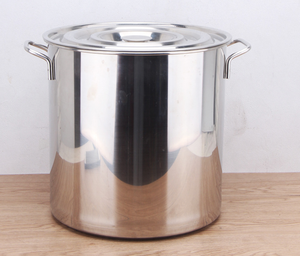 28cm de acero inoxidable olla caliente con vidrio templado tapa - Product Image 2