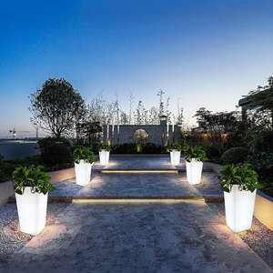 <span class=keywords><strong>LED</strong></span> chiếu sáng vuông hoa nồi Nhựa - Product Image 2