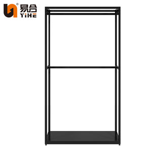 Exhibidores de Ropa Plegables de <span class=keywords><strong>Metal</strong></span> Multifuncionales para Tiendas de Ropa Masculina, Accesorios Decorativos - Product Image 3