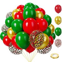 Set de Globos Navideños con Diseño de Copos de Nieve, Azul Invernal, Plateado Metálico, Blanco Perla, Látex, Decoración para Fiestas de Cumpleaños, Bodas, Temática de Princesas y País de las Maravillas