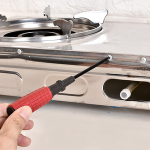 <b>Screwdriver</b> <b>Set</b> 300 Mm Phillips And Flathead Red Handle Magnetic For Hardware Repair - Product Image 3