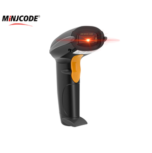 Minjcode mj2809 1D có dây cầm tay <span class=keywords><strong>Laser</strong></span> máy quét mã vạch Đầu đọc mã vạch cho siêu thị - Product Image 3
