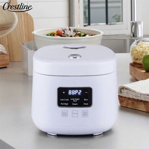2L Digital Multi-Function Rice Cooker Square Design Non-Stick Inner Pot Fast Cooking Mini OEM Wholesale Factory Export - Product Image 1