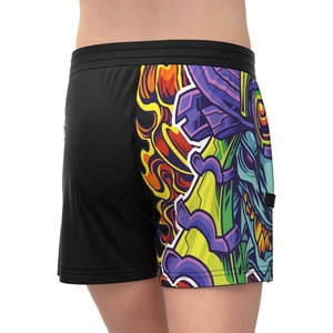 Pantalones Cortos de Gimnasio Nogi Grappling Judo High Slit Ghost Face Warrior para Boxeo, Muay Thai, MMA al por Mayor - Product Image 5
