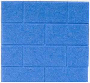 Panneaux muraux en polyester au design moderne Wanfeng <span class=keywords><strong>Papier</strong></span> <span class=keywords><strong>peint</strong></span> acoustique vert imperméable pour la maison et le divertissement - Product Image 3