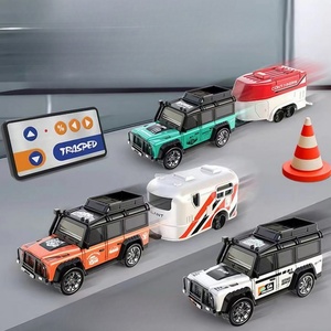 A-6601A/B Micro Coche RC a Escala 1/64, 2.4G, Mini Vehículo Todoterreno RC, Remolque RC, Modelo de Aleación, Velocidad Ajustable, Juguetes y Regalos - Product Image 6