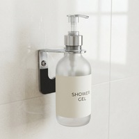 Support mural en acier inoxydable personnalisé pour distributeur de bouteilles