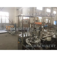 Machine de remplissage d'adhésifs industriels de haute précision, système d'emballage automatique de petites bouteilles de colle avec contrôle PLC