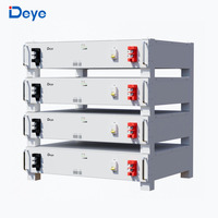 Batteries solaires à cycle profond Deye 48V 51.2V 10kWh 15kWh 20kWh 20kWh Batterie lithium-ion à haut débit