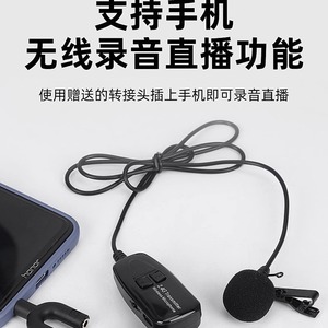 Hulusi Dedicated <b>Wireless</b> Microphone 2.4G <b>Receiver</b> Transmitter High Fidelity Audio Stage Performance Outdoor Use - Product Image 4