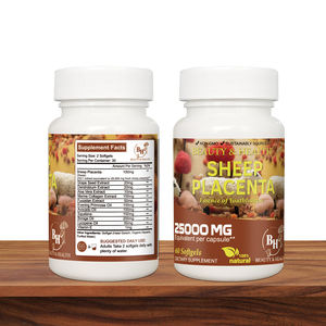 Toptan koyun plasenta Softgels kapsül OEM/ODM takviye beslenme gelişen anemi düzenleyen endokrin cilt güzellik - Product Image 2