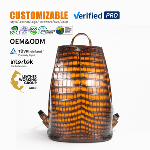 Sac en cuir de qualité supérieure, haut de gamme, fait main, cousu à la main, fil ciré, patine mate, cuir tanné végétal naturel - Product Image 1