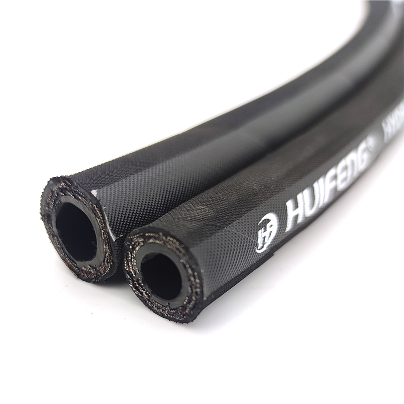 Steel wire braided high-pressure hydraulic hose