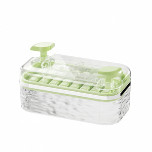 Ice Cube Mold 64 Grids Double Layer Food Grade Silicone One Click Release Summer Cooling - Product Image 5