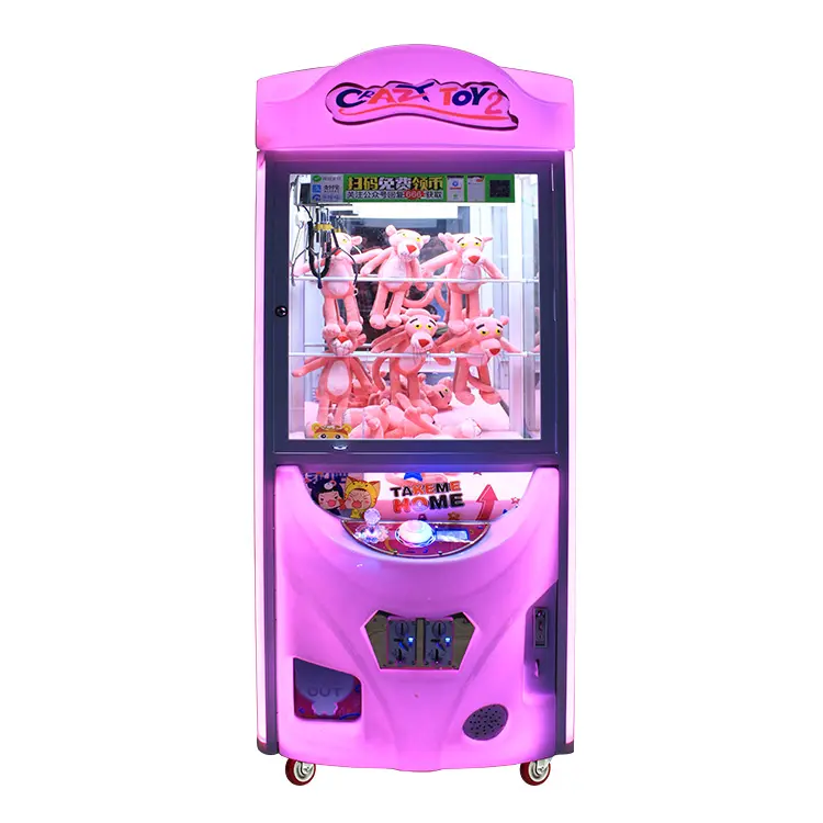 Practical and attractive crazy toy 2-claw doll game machine claw machine