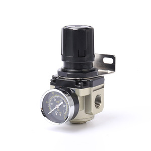 วาล์วควบคุมแรงดันลม Baofeng Pneumatics AR4000 04 06 ขนาดพอร์ต 1/4 นิ้ว สำหรับแก๊ส อุณหภูมิปกติ ใช้งานทั่วไป - Product Image 4