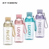 Bouteille d'eau personnalisée pour le cyclisme et la gym, bouteille d'eau à dégradé de couleur