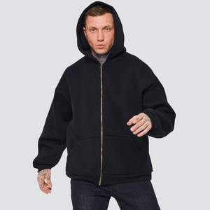 Fabricantes de sudaderas personalizadas, sudaderas con capucha para <span class=keywords><strong>hombre</strong></span>, ropa, prendas de vestir para <span class=keywords><strong>hombre</strong></span>, venta al por mayor, <span class=keywords><strong>sudadera</strong></span> con capucha y cremallera completa para unisex - Product Image 1