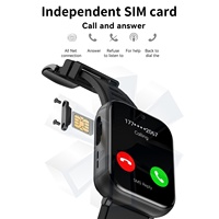 Reloj Inteligente 2GB+16GB 4G Android GPS con Videollamada, WiFi, Monitor de Ritmo Cardíaco y Llamadas Telefónicas Android