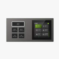 KNX/EIB Panneau de commutateur de scène de maison intelligente à 4 touches Interrupteur en métal pour panneau de commutateur à bouton-poussoir d'éclairage intelligent d'hôtel
