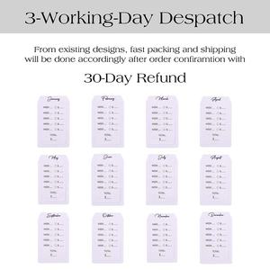 Tablero de carpeta de presupuesto insertado A5/A6/A7 superventas de Hongbo para revisión de cheques con 3 agujeros de 12 hojas/24 páginas en 12 meses - Product Image 2