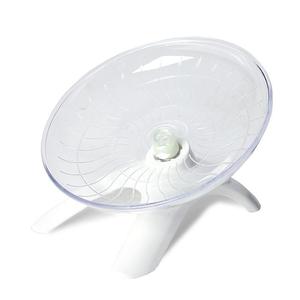 Rueda para Hámster con Soporte, Divertida Rueda para Hámster con Base, Juguetes de Plástico para Hámster - Product Image 1