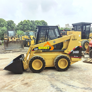 Minicargadora compacta CAT 246D original japonesa de segunda mano, 3368 kg de peso operativo, usada para construcción (CAT246D 246C) - Product Image 6