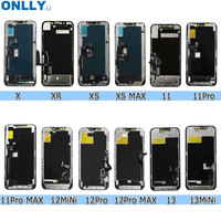 Écran LCD ZY GX JK Pantalla pour iPhone X XS 13 13 Pro Max, Ensemble Numériseur d'Écran Tactile LCD pour iPhone 13