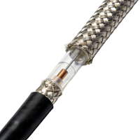 Câble semi-flexible à bas prix de l'usine Shenguan, câble coaxial RF RG401 -250, câbles de communication