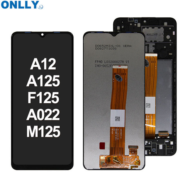 Factory Mobile Phone Lcd for Samsung A12 A125 A02 for Samsung A12 Display for Samsung A02 Lcd Replacement for M12 A12 Pantalla