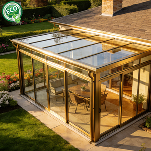 Solárium de aluminio de alta calidad para las cuatro estaciones, jardín de invierno, invernadero para apartamentos, hoteles y villas. - Product Image 1