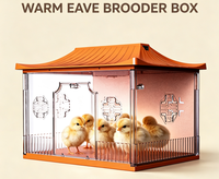 Nouvelle Chauffeuse Télécommandée Sweet House pour Poussins – Chauffe jusqu'à 30 Poussins – Boîte Chauffante pour Éleveuse de Poussins