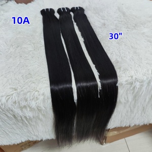 โปรโมชั่น Letsfly 10A 12A ผมตรงแบบ Bone Straight แท้ 100%  แบบเป็นมัด  ขนาด 12-32 นิ้ว  ต่อผมสีดำธรรมชาติ - Product Image 5