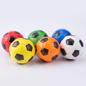 63mm PU Foam Stress Ball Custom Print Logo Antistress Soccer Baseball Tennis Promoção Presente Bolas para Esportes Relaxamento - Product Image 1