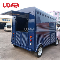 Hete Verkoop Mobiele Keuken Snack Fruit Kar Hotdog Ijs Koffie Busje Vintage Elektrische Food Trucks Voor Usa
