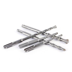 Foret à percussion pour pierre et béton en alliage haute dureté avec queue filetée et mèches de perforation en acier inoxydable - Product Image 2