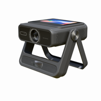 Nouveau projecteur portable 2026 pour usine, bureau et éducation, double écran mini 1080p Full HD LED LCD Android 12, idéal pour le cinéma maison
