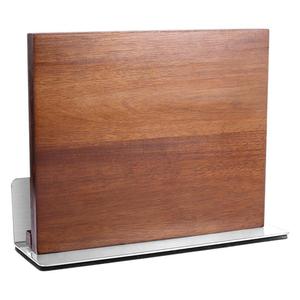 Support magnétique pour couteaux en bois massif 28x10x22,5 cm, double face, pour rangement de couteaux de cuisine, support écologique pour planche à découper - Product Image 5