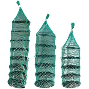 Gabbia di acquacoltura marina gabbia di ingrasso per la pesca 5-23 strati tessuti a mano per l'allevamento di ricci di mare di capesante di ostriche di cetriolo di mare - Product Image 3