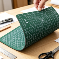 Tapis de découpe A4 en PVC de qualité professionnelle, auto-cicatrisant, antidérapant et écologique pour la couture et le scrapbooking