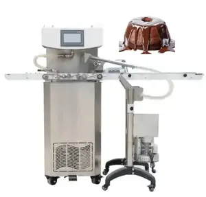 High-Quality Chocolate Nuts Coating Machine with Chocolate Enrobing and Coating Options for Commercial Use