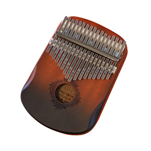 Décoration d'intérieur, mini kalimba en bois massif à 17 touches avec emballage cadeau en carton pour un cadeau d'anniversaire - Product Image 6