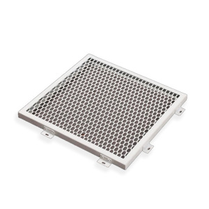 Panel de Malla de Aluminio de 3 mm de Espesor, Ignífugo, para Uso en Interiores, Ligero, Diseño Moderno, Longitud Personalizada - Product Image 2