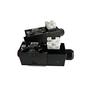 <span class=keywords><strong>Parker</strong></span> Valve katup Solenoid hidrolik 230V AC | 2 posisi 4 arah | NG06/CETOP 03 | 80 LPM | ISO 4401 - Product Image 1