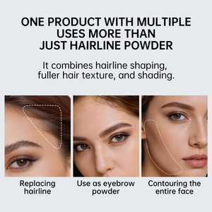 Sifee Shadow Powder 10g Senza Lye Organico Leggero Resistente al Sudore Copertura Radici per Capelli Diradati e Riempimento dell'Attaccatura - Product Image 4