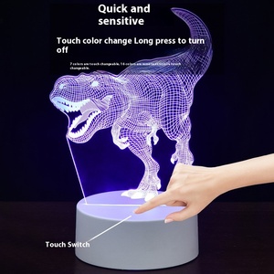 Veilleuse 3D personnalisable, petite lampe de table LED, cadeau créatif pour maman pour la fête des mères - Product Image 6