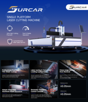 Machine de découpe au laser industrielle, découpeuse au laser à fibre CNC automatique pour la découpe de plaques en acier au carbone