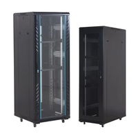 Rak Server Jaringan Indoor/Outdoor 19 inci 36u 42u 47u Harga Pabrik, Kabinet Pusat Data dengan Serat Optik untuk Jaringan, Tersedia