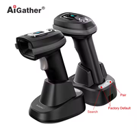 Escáner de código de barras inalámbrico USB 2D con base vertical multifunción hecho en China de buena calidad