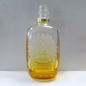 Cristal gravé personnalisé 500ML 50cl bouchon en liège fort alcoolisé 70cl 700ML spiritueux rhum <span class=keywords><strong>whisky</strong></span> baril unique bouteille en verre <span class=keywords><strong>whisky</strong></span> - Product Image 3
